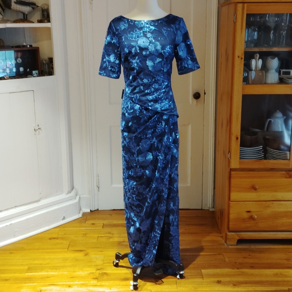 JS Collections "AYANA" Column Gown